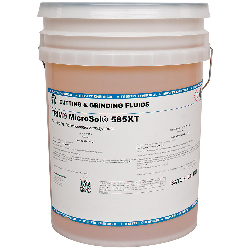 Master Fluid Solutions - TRIM MicroSol 585XT Cutting & Grinding Fluid ...