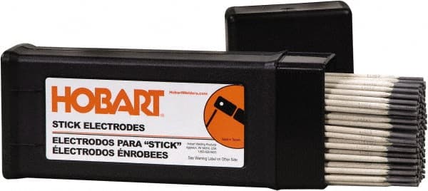 Hobart Welding Products 770463 Stick Welding Electrode: 5/32" Dia, 14" Long, Mild Steel 