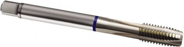 Guhring 9018730050030 Spiral Point Tap: M5 x 0.5, Metric Fine, 3 Flutes, Plug, 6H, Cobalt, Bright Finish 