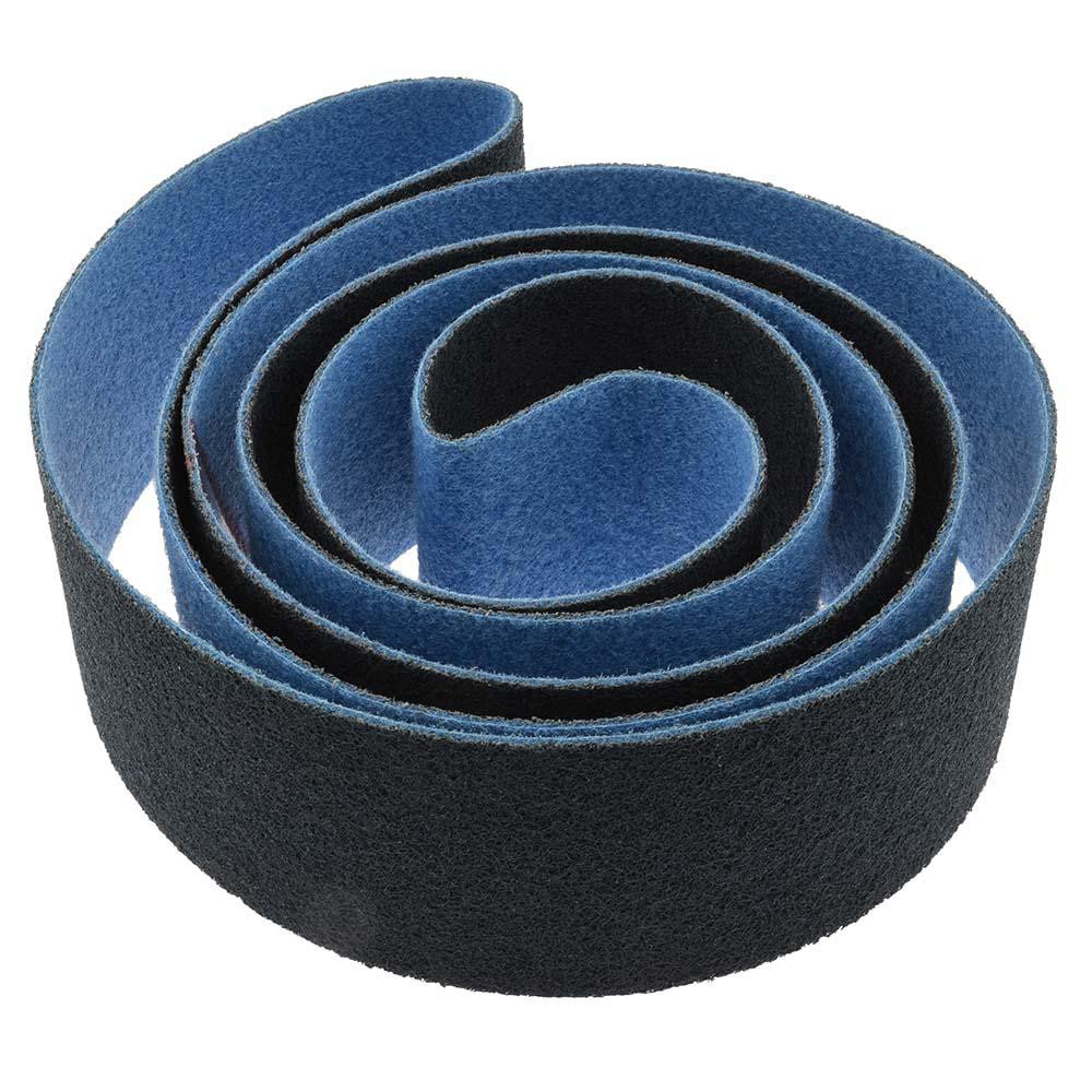 Abrasive Belt:  4" Wide, 132" OAL, Aluminum Oxide