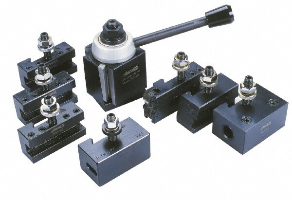 Tool Post & Holder Sets; Lathe Swing (Inch): 14 to 20 ; Series: CA ; Number Of Pieces: 7 ; Coolant Through: No