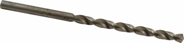 Interstate | Value Collection #28 140° High Speed Steel Jobber Drill - Bright Finish, Right Hand Cut, Spiral Flute, Straight Shank, 2-7/8" OAL