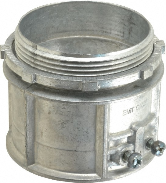 Thomas & Betts TC228SC Conduit Connector: For EMT, Die Cast Zinc, 3" Trade Size Image