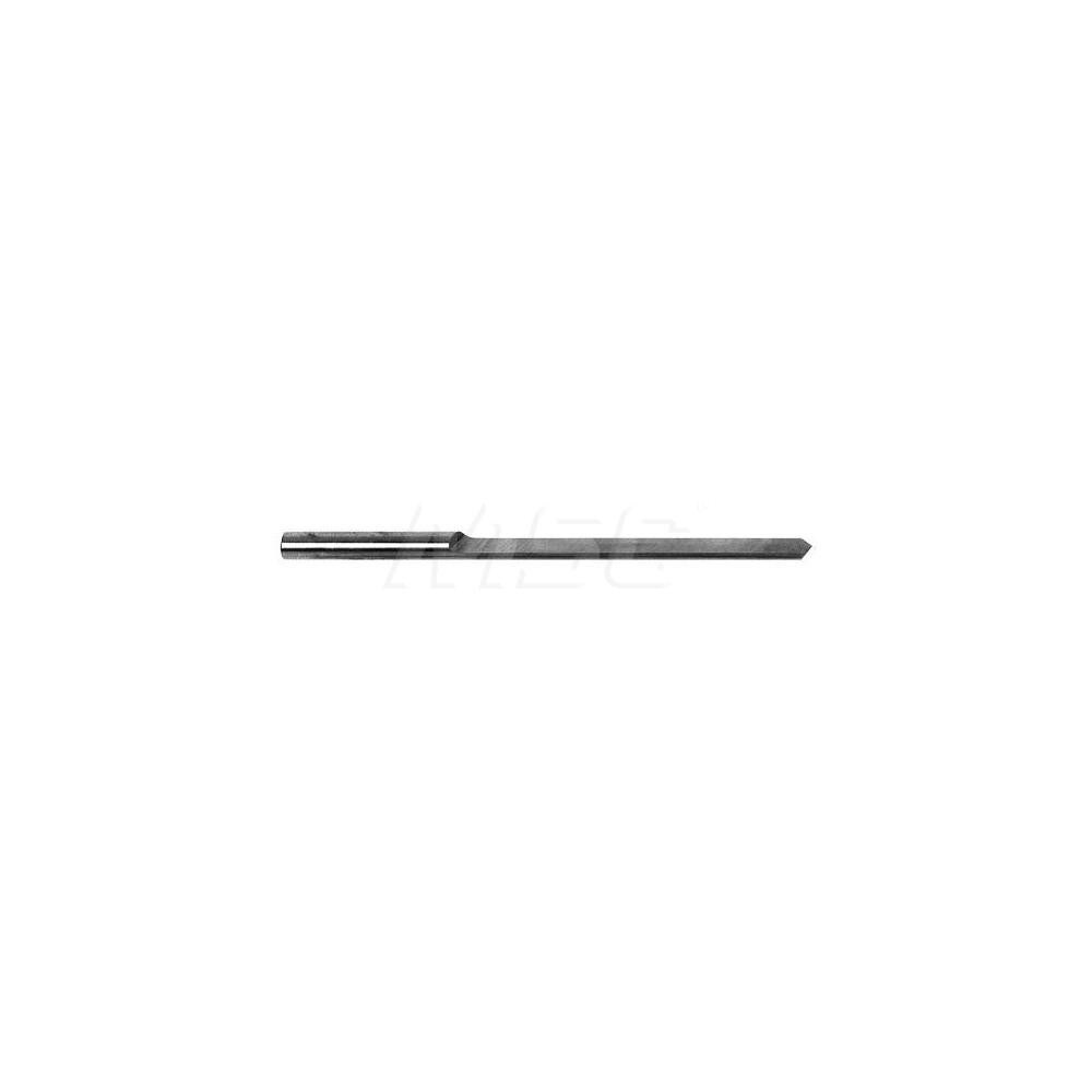 Letter J 118° High Speed Steel Half-Round Drill Bit