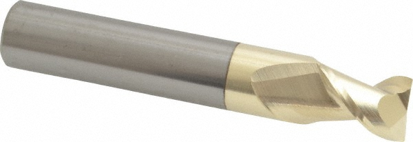Accupro 25046810C5 Square End Mill: 15/32 Dia, 5/8 LOC, 1/2 Shank Dia, 3 OAL, 2 Flutes, Solid Carbide Image