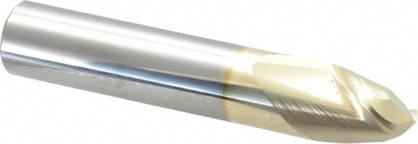 Accupro 25062512BNC5 Ball End Mill: 0.625" Dia, 0.75" LOC, 2 Flute, Solid Carbide Image