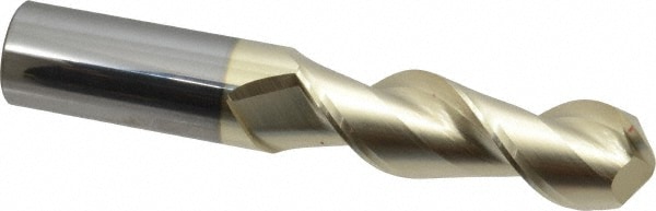 Accupro 25010052BNC5 1" Diam, 3-1/4" LOC, 2 Flute Solid Carbide Ball End Mill Image