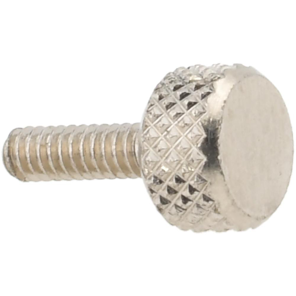 Aluminum Thumb Screw: #6-32, Knurled Head - 5/16" Head Dia, 3/16" Head Height