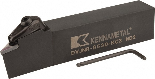 Kennametal 2504000 RH DVJN -9° Negative Rake Indexable Turning Toolholder Image