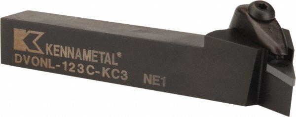 Kennametal 2504007 LH DVON -6.4&deg; Negative Rake Indexable Turning Toolholder Image