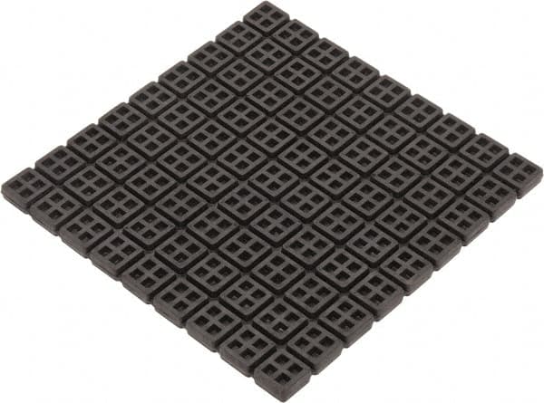 Mason Ind. D87567-1 18" Long x 18" Wide x 3/4" Thick, Rubber, Machinery Leveling Pad & Mat 