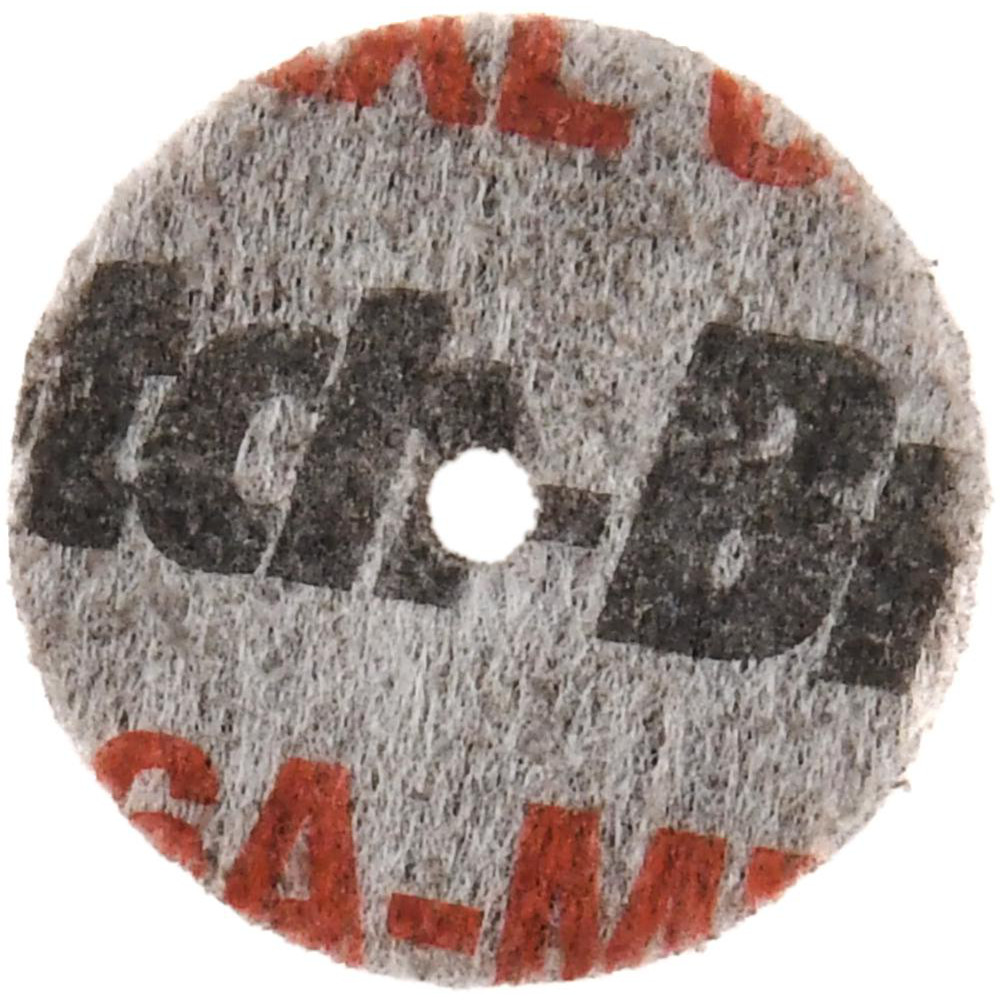 Deburring Wheel:  Density 6, Aluminum Oxide