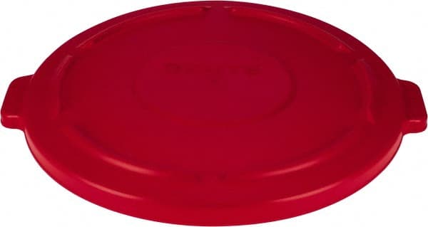 Rubbermaid FG264560RED Trash Can & Recycling Container Lid: Round, For 44 gal Trash Can 