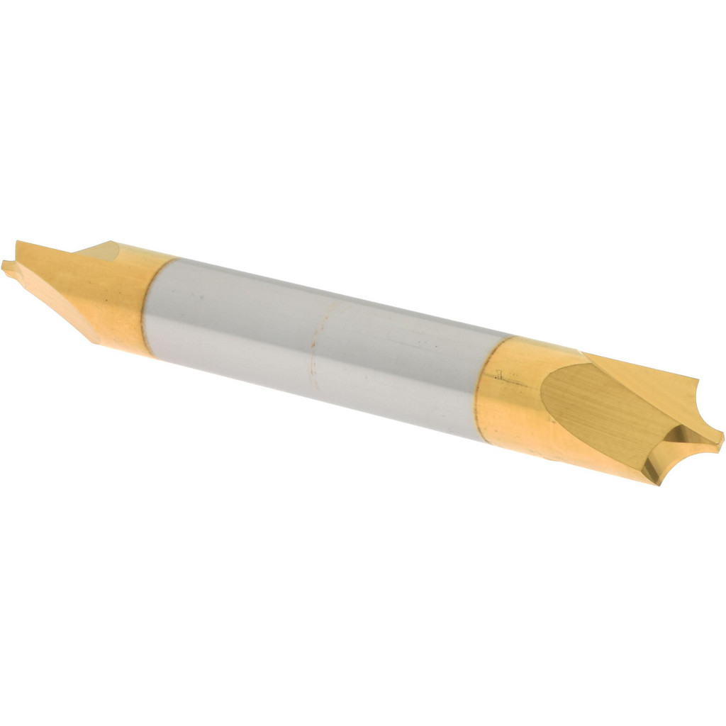 3/32 Radius Corner Rounding End Mill – 2 Flute Double End, TiCN Coated, 1/4" Shank