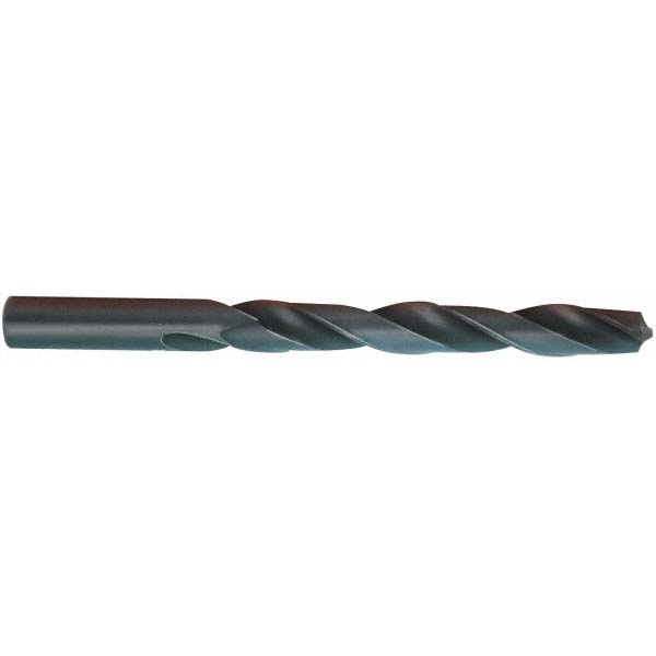 Jobber Length Drill Bit: #19 (0.1660) Dia, 135 deg, HSS - TiCN Finish, 3-1/4" OAL, Right Hand Cut, Regular Spiral Flute, Straight Shank, Series 150ASP-TC