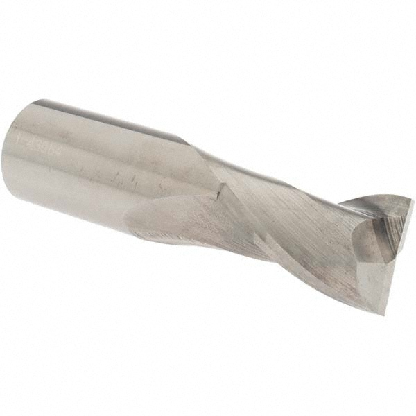 OSG 402-1000 Square End Mill: 1 Dia, 1-1/2 LOC, 1 Shank Dia, 4 OAL, 2 Flutes, Solid Carbide Image