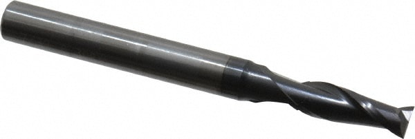 OSG 402-218811 Square End Mill: 7/32 Dia, 5/8 LOC, 1/4 Shank Dia, 2-1/2 OAL, 2 Flutes, Solid Carbide Image