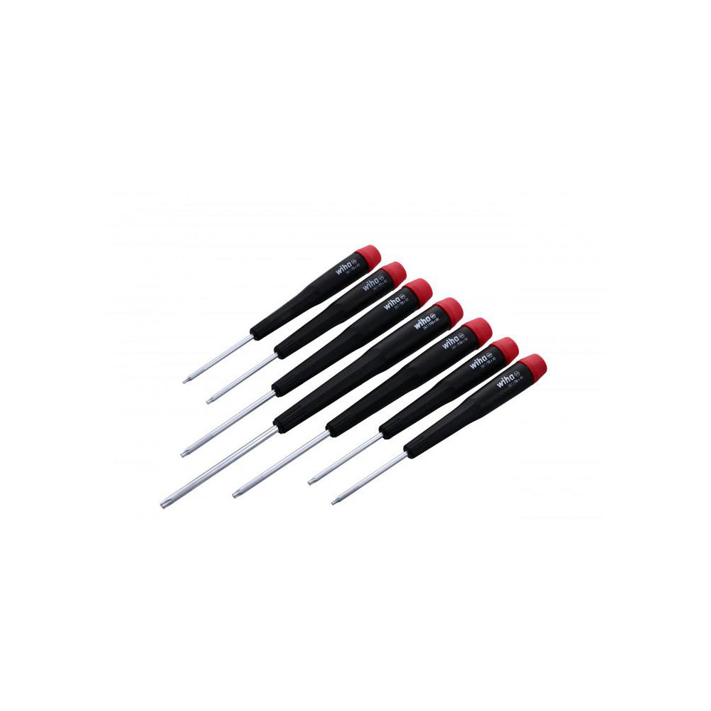 7 Piece T5 to T15 Micro Handle Torx® Driver Set - T5, T6, T7, T8, T9, T10, T15