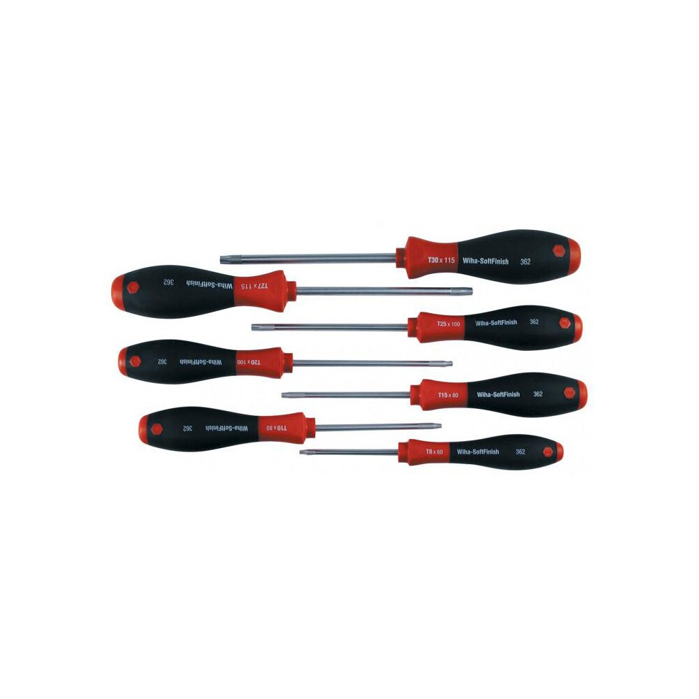 7 Piece TR7 to TR25 Ergonomic Handle Torx Driver Set