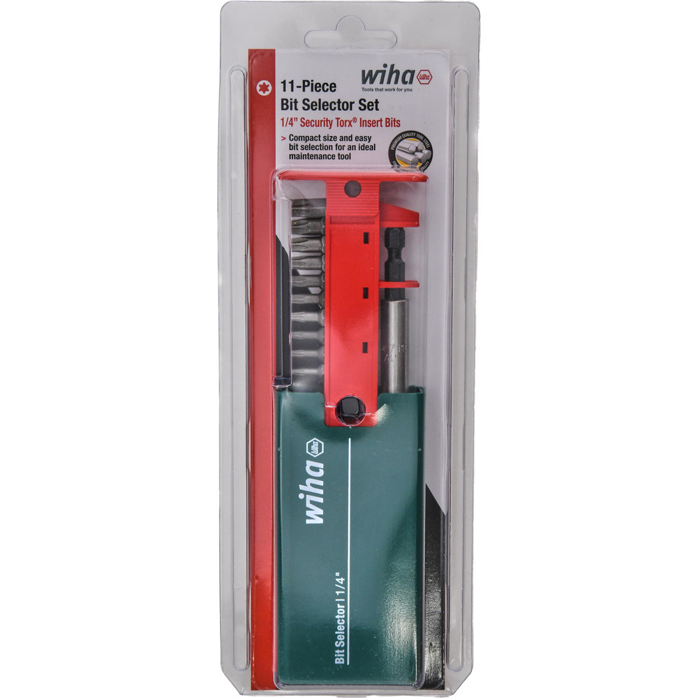 Screwdriver Insert Bit Set: 0.25" Drive, Torx