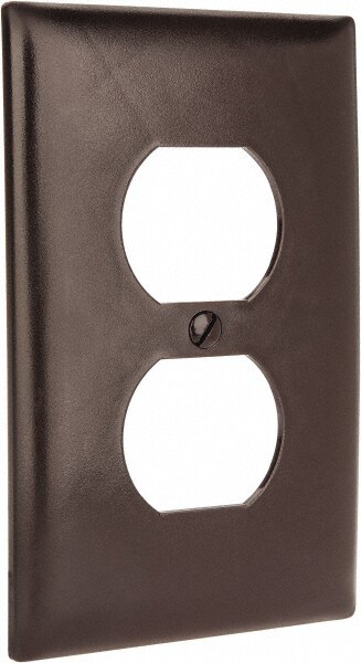 1 Gang, 4-11/16 Inch Long x 2-15/16 Inch Wide, Standard Outlet Wall Plate