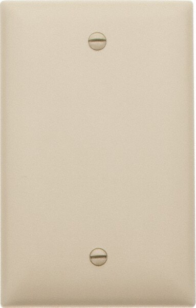 1 Gang, 4-11/16 Inch Long x 2-15/16 Inch Wide, Standard Switch Plate
