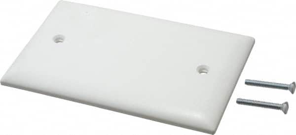 1 Gang, 4-11/16 Inch Long x 2-15/16 Inch Wide, Standard Switch Plate