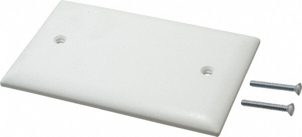 1 Gang, 4-11/16 Inch Long x 2-15/16 Inch Wide, Standard Switch Plate