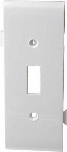 1 Gang, 4.9062 Inch Long x 1-13/16 Inch Wide, Sectional Switch Plate