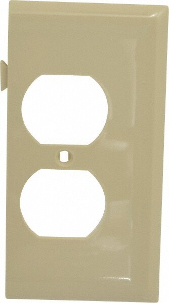 1 Gang, 4.9062 Inch Long x 2.4687 Inch Wide, Sectional Wall Plate
