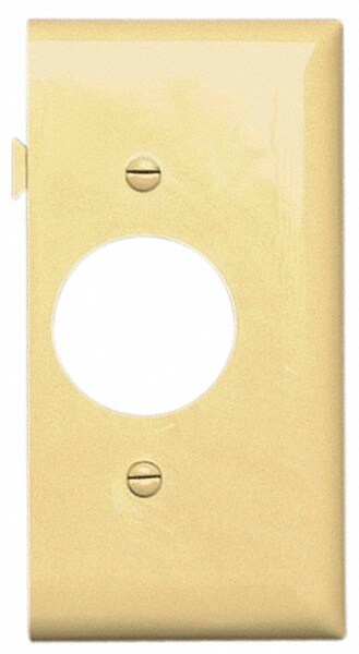 1 Gang, 4.9062 Inch Long x 2.4687 Inch Wide, Sectional Wall Plate