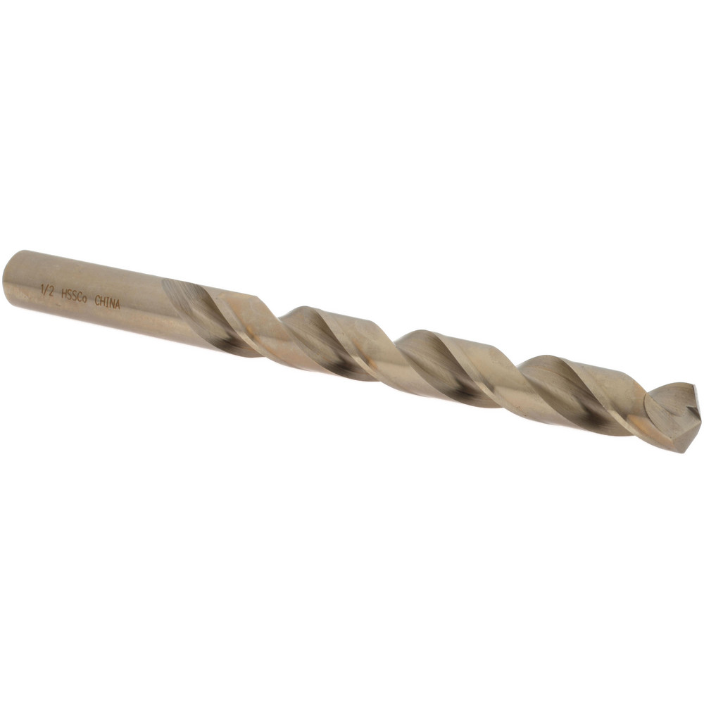 Value Collection 1190321 Jobber Length Drill Bit: 0.5" Dia, 135 &deg;, Cobalt Image