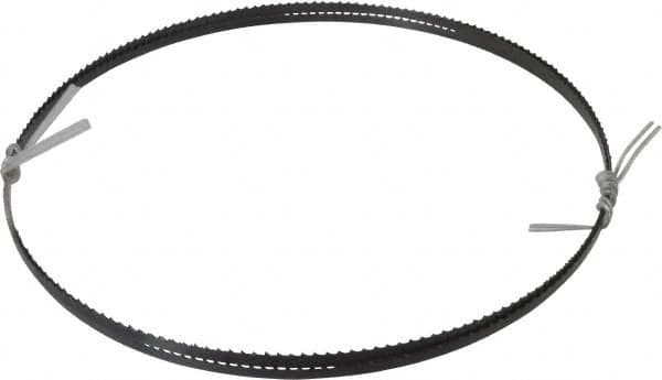 Disston E1925 Welded Bandsaw Blade: 7 9-1/2" Long, 0.025" Thick, 6 TPI 