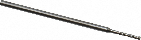 Micro Drill Bit: 0.0252" Dia, 118 ° Point, Solid Carbide