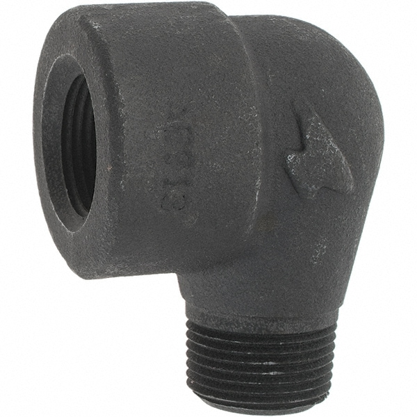 Black 90 ° Street Elbow: 3/4", Threaded