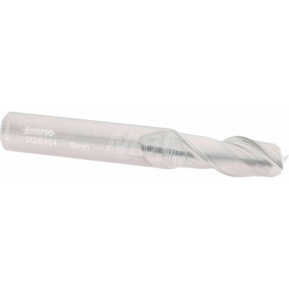 Accupro 12181433 Square End Mill: 0.3937 Dia, 0.9843 LOC, 2-3/4 OAL, 2 Flutes, Solid Carbide Image