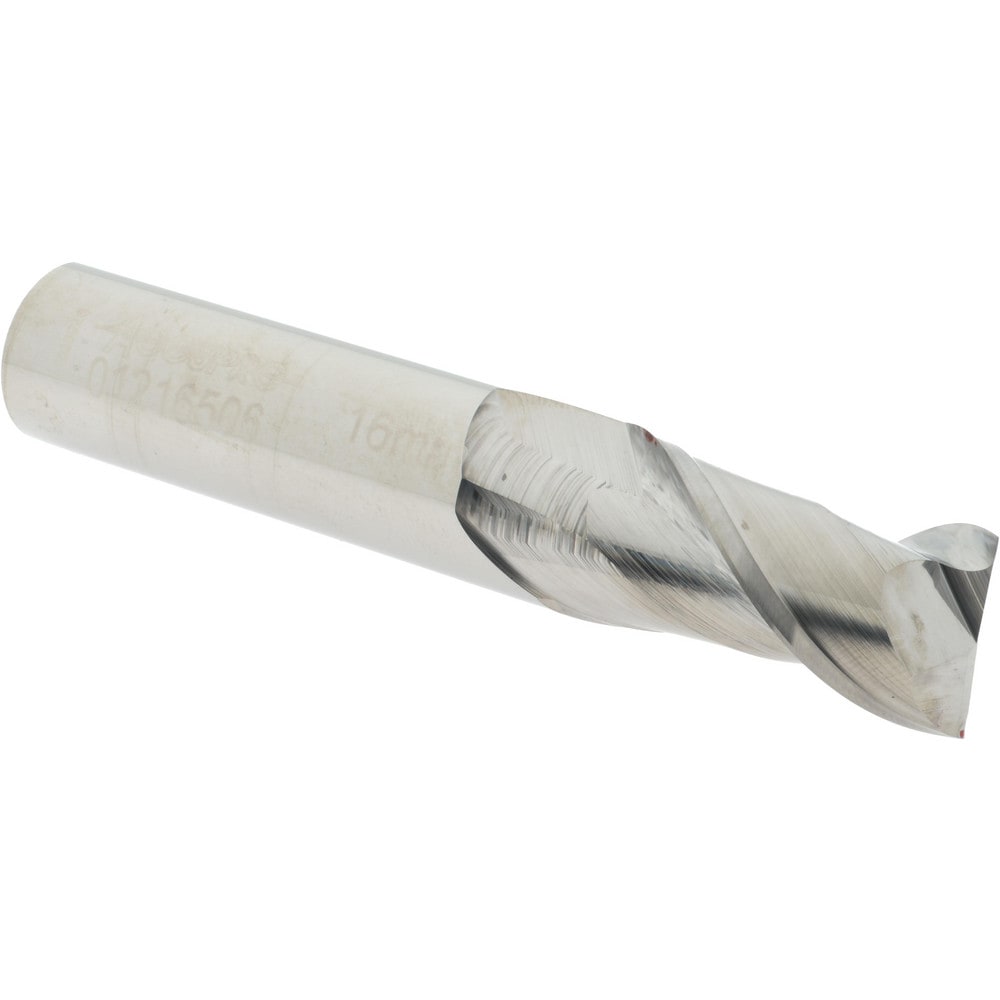 Accupro 12181521 Square End Mill: 0.6299 Dia, 1.2598 LOC, 2 Flutes, Solid Carbide Image