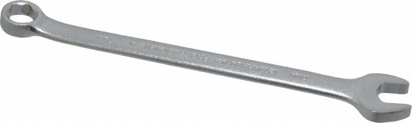 Combination Wrench: 13.00 mm Head Size, 15 deg Offset - Steel, Satin Finish, Tether Capable