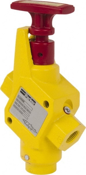 Manually Operated Valve: Safety Lockout, Handle Actuated