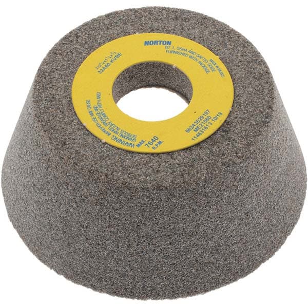 Tool & Cutting Grinding Wheel: 3" Dia, 60 Grit, K Hardness, Type 11