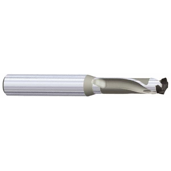 Replaceable-Tip Drill: 14.5 to 14.99 mm Dia, 74.93 mm Max Depth, 15.88 mm Straight-Cylindrical Shank