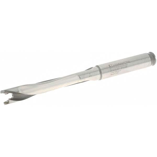 Replaceable-Tip Drill: 9 to 9.49 mm Dia, 47.5 mm Max Depth, 9.53 mm Straight-Cylindrical Shank