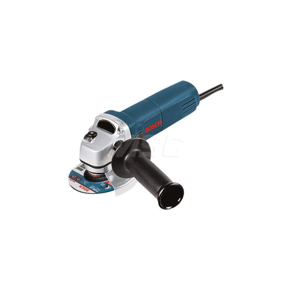 Bosch 1375A Corded Angle Grinder: 4-1/2" Wheel Dia, 11,000 RPM, 5/8-11 Spindle 