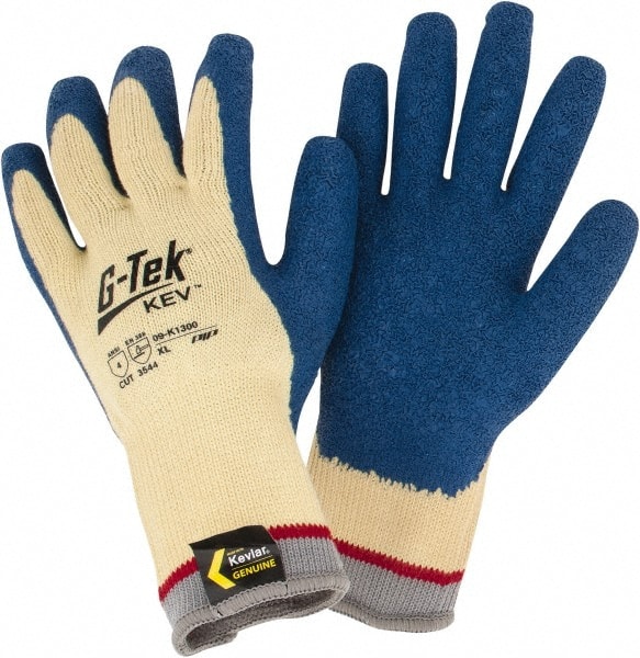 PIP 09-K1300/XL Cut, Puncture & Abrasive-Resistant Gloves: Size XL, ANSI Cut A4, ANSI Puncture 4, Latex, Kevlar 