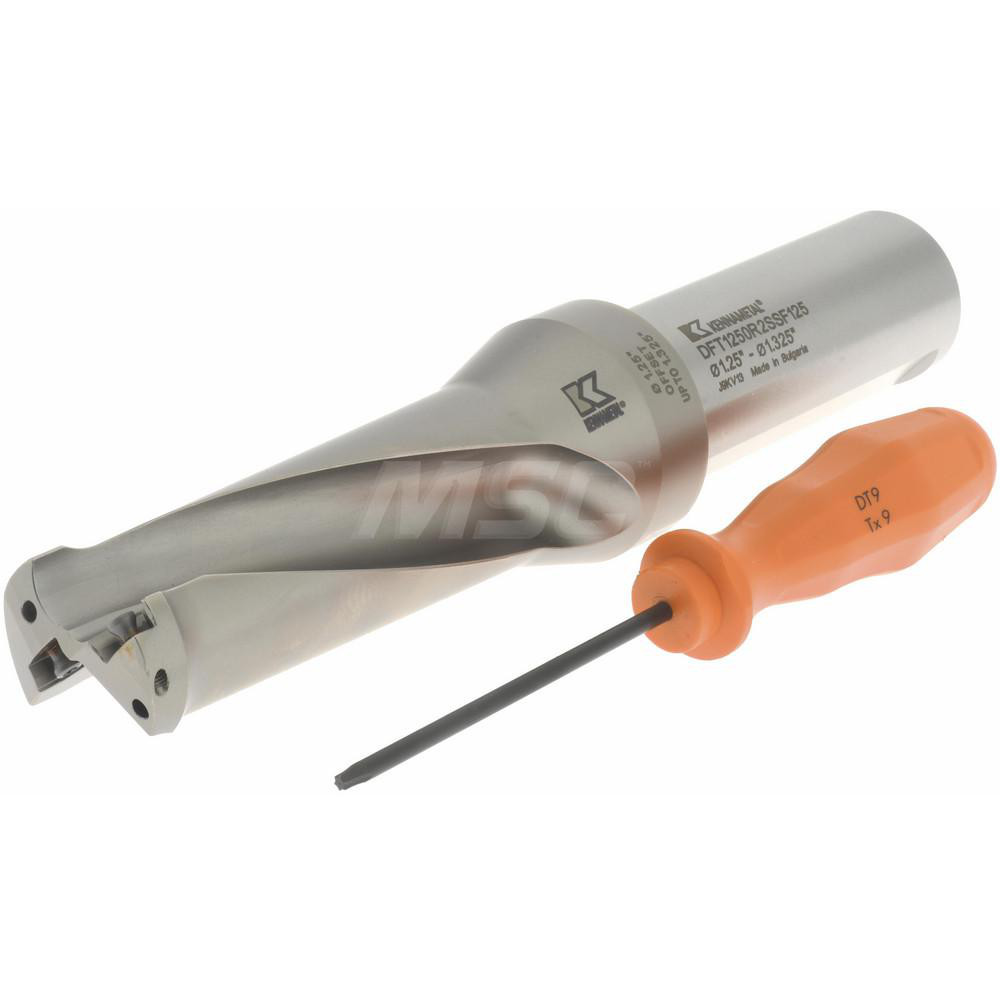 Kennametal Indexable Insert Drill DFT1250R2SSF125, 33.66 mm Max Dia