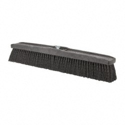 PRO-SOURCE AL24HD Push Broom: 24" Wide, Polypropylene Bristle Image