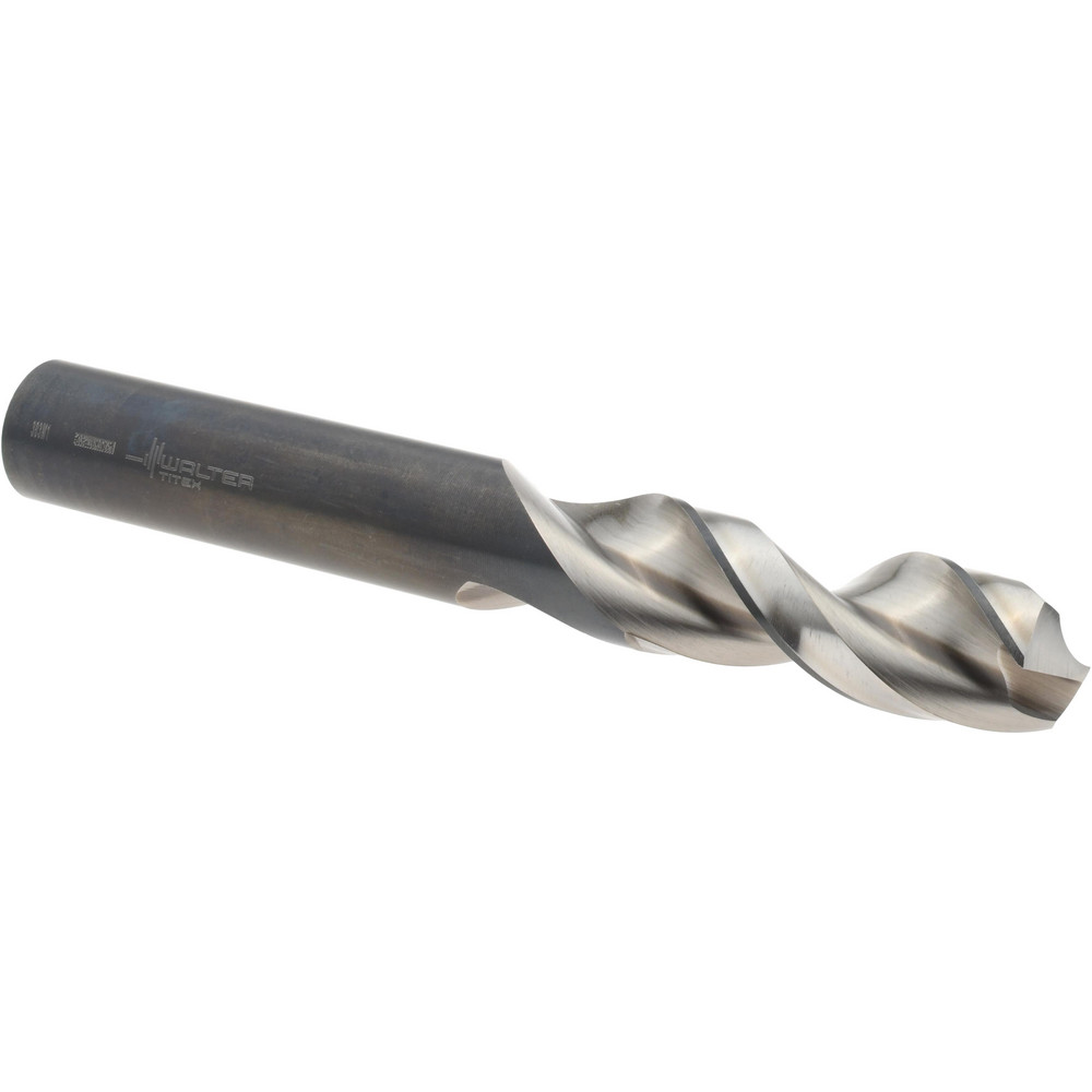 Screw Machine Length Drill Bit: 17/32" Dia, 130 deg Point, Vanadium High Speed Steel