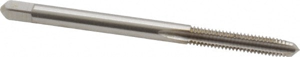 #6-40 Plug RH 2B/3B H2 Bright High Speed Steel 3-Flute Straight Flute Hand Tap