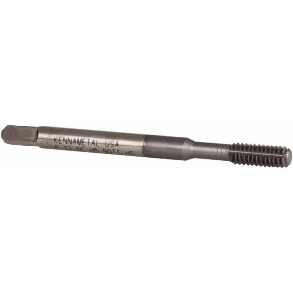 Kennametal 4132014 Thread Forming Tap: #8-32, UNC, Bottoming, Vanadium High Speed Steel, TiCN Finish Image