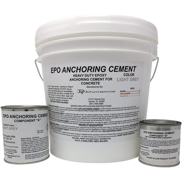 Made in USA EA10 Two-Part Epoxy: 256 oz, Pail Adhesive 